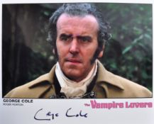 HAMMER HORROR - GEORGE COLE - VAMPIRE LOVERS SIGNE