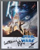 STAR WARS - THE RISE OF SKYWALKER - AUTOGRAPHED CA
