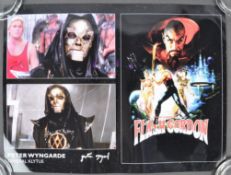 PETER WYNGARDE MEMORABILIA - FLASH GORDON SIGNED 1