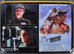 THE EMPIRE STRIKES BACK - JULIAN GLOVER AUTOGRAPHE