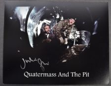 QUATERMASS & THE PIT - JULIAN GLOVER SIGNED PHOTOG