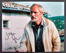 JAMES BOND 007 - JULIAN GLOVER AUTOGRAPHED PHOTOGR