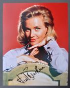 JAMES BOND - HONOR BLACKMAN - PUSSY GALORE SIGNED