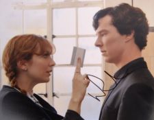 SHERLOCK - KATHERINE PARKINSON SIGNED 8X10