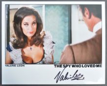 VALERIE LEON MEMORABILIA COLLECTION – SIGNED 8X10”