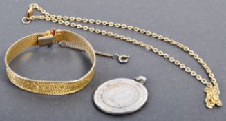 PETER WYNGARDE ESTATE - TWO ITEMS OF COSTUME JEWELLERY