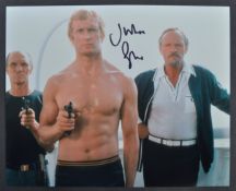 JAMES BOND 007 - JULIAN GLOVER AUTOGRAPHED PHOTOGRAPH