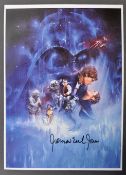STAR WARS - JAMES EARL JONES - INCREDIBLE SIGNED M