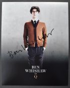 JAMES BOND - BEN WISHAW (Q) - SIGNED 8X10