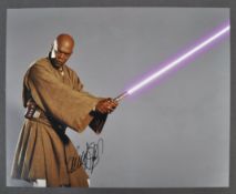 STAR WARS - SAMUEL L JACKSON AUTOGRAPHED MACE WIND