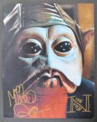 STAR WARS - MIKE QUINN - NIEN NUNB - RARE SIGNED PHOTO
