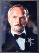 JAMES BOND - JULIAN GLOVER AUTOGRAPHED 8X12