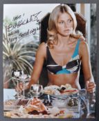 JAMES BOND - BRITT EKLAND - RARE SIGNED 8X10