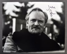 JAMES BOND 007 - JULIAN GLOVER AUTOGRAPHED PHOTOGR