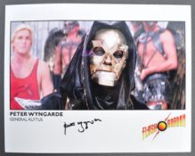 PETER WYNGARDE - FLASH GORDON - AUTOGRAPHED 8X10