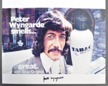 PETER WYNGARDE - TABAC ADVERT - AUTOGRAPHED 8X10
