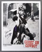CARRY ON FILMS - EDINA RONAY - COWBOY AUTOGRAPHED