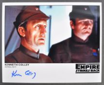 STAR WARS THE EMPIRE STRIKES BACK - KEN COLLEY SIG