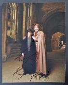 HARRY POTTER - RARE RADCLIFFE & BRANAGH DUAL SIGNE