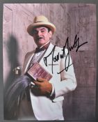 POIROT - DAVID SUCHET - AUTOGRAPHED 8X10