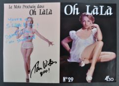 BACK TO THE FUTURE - DUAL SIGNED 'OH LALA ' PROP M