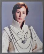 STAR WARS - GENEVIEVE O'REILLY - AUTOGRAPHED COLOUR PHOTO