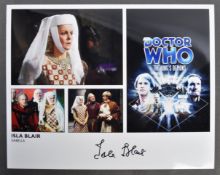 COLLECTION OF ISLA BLAIR - DOCTOR WHO AUTOGRAPHED