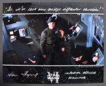 STAR WARS - ALAN FLYNG - RETURN OF THE JEDI SIGNED