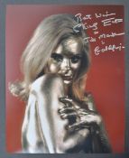 SHIRLEY EATON - JAMES BOND - AUTOGRAPHED 8X10