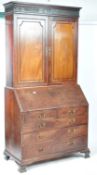STUNNING 18TH CENTURY GEORGIAN MAHOGANY ESTATE BUREAU CABINET