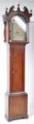 19TH CENTRY OAK 8 DAY LONGCASE CLOCK BY RICHARD PREW OF TEWKESBURY
