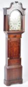 19TH CENTURY GEORGIAN ROGERS OF BILSTON GRANDFATHER CLOCK