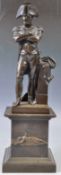 IMPRESSIVE 19TH CENTURY BRONZE OF NAPOLEON ISLE D'ELBE