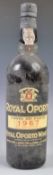 1960'S BOTTLE OF ROYAL OPORTO VINTAGE PORT
