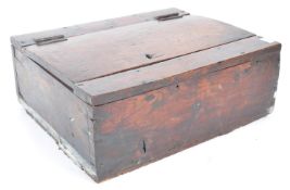 17TH CENTURY ENGLISH ANTIQUE OAK HANGING CUPBOARD