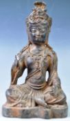 18TH CENTURY CHINESE ANTIQUE BRONZE OF GUAN YIN