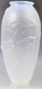 LARGE SABINO PARIS ART DECO STYLE GLASS VASE
