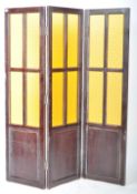 EARLY 20TH CENTURY FRENCH ANTIQUE FOLDING ROOM DIVIDER
