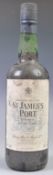 VINTAGE BOTTLE OF BERRY BROS ST JAMES'S FINE RUBY PORT