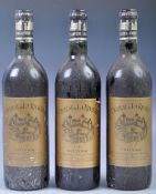 THREE BOTTLES OF CHÂTEAU DE LA RIVIÈRE