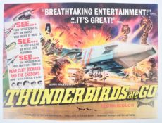 THUNDERBIRDS ARE GO - BEAUTIFUL AUTOGRAPHED 16X20