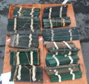 VINTAGE WOODEN VENETIAN SHUTTER BLINDS