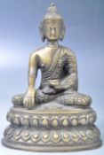 19TH CENTURY CHINESE BRONZE FIGURINE OF BUDDHA