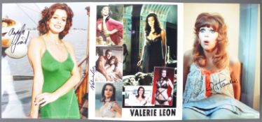 CARRY ON GIRLS - COLLECTION OF AUTOGRAPHED PHOTOGRAPHS