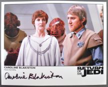 STAR WARS RETURN OF THE JEDI - CAROLINE BLAKISTON - AUTOGRAPH