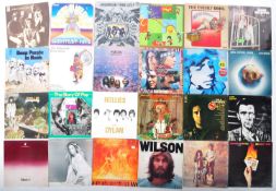 ROCK / COUNTRY / FOLK - A GROUP OF 60+ VINYL RECORD ALBUMS