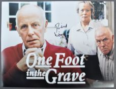 ONE FOOT IN THE GRAVE - RICHARD WILSON 16X12