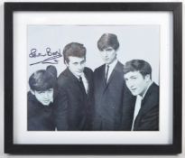 THE BEATLES - PETE BEST - GREAT AUTOGRAPH PRESENTATION