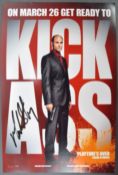 KICK ASS (2010) - MARK STRONG - AUTOGRAPHED 8X12