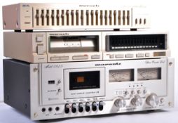 VINTAGE MARANTZ THREE PART HI-FI STACKING SYSTEM